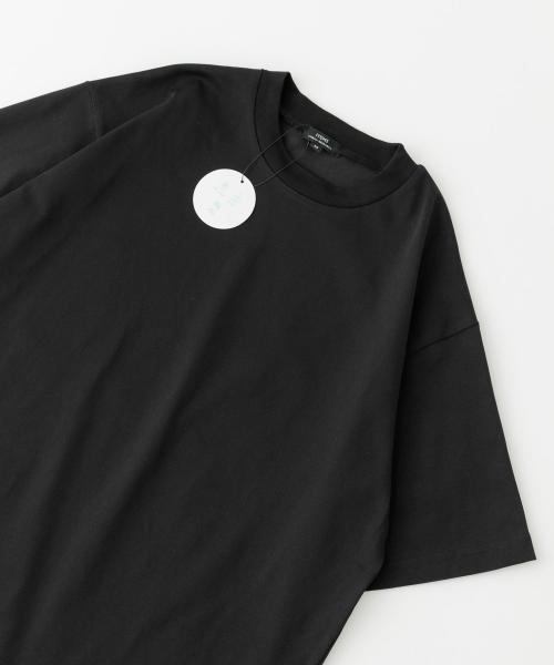 接触冷感シルケットクルーネックTシャツ