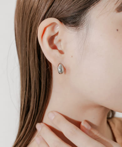 ステンレスドロップピアス