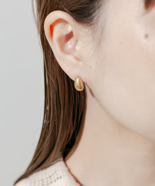 ステンレスドロップピアス