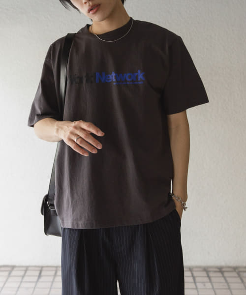 company logo short-sleeve t-shirts A