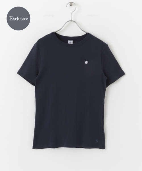 『別注』PETIT BATEAU×DOORS　embroideryt-shirts