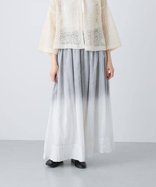 enrica　BOTANICAL DYE SKIRT