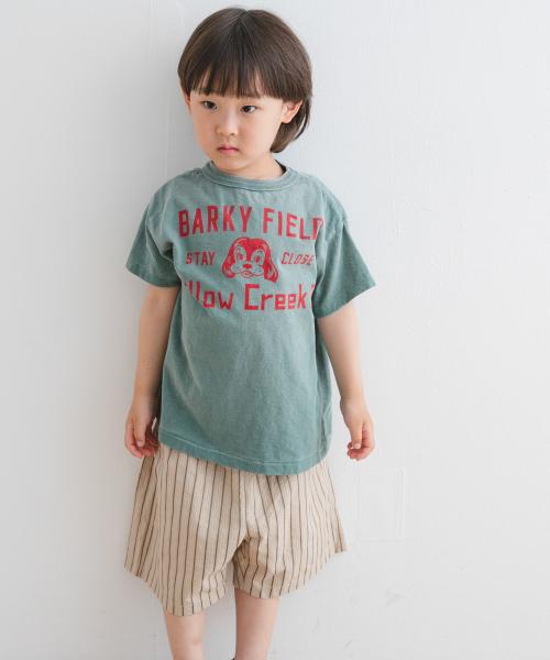 DENIM DUNGAREE　ビンテージテンジク LOVE DOG Tシャツ(KIDS)