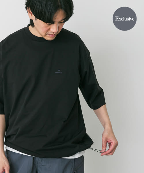 『別注』Snow Peak Apparel×DOORS　Wa/Ac Drawstring Tee