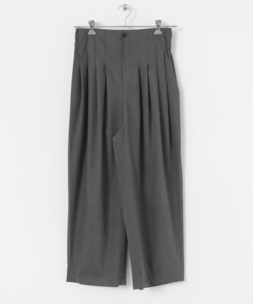 mizuiro ind　high waist tuck pants