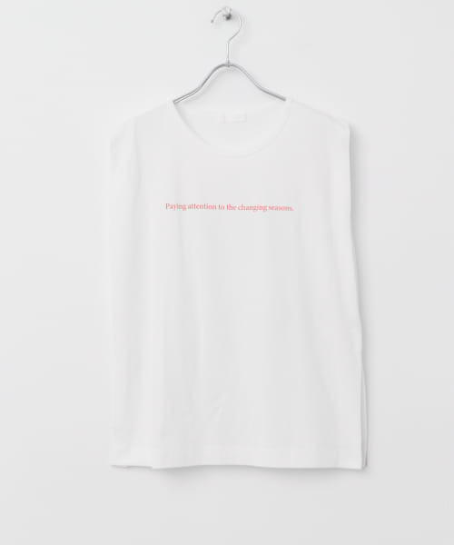 ショルダータックグラフィックTシャツ