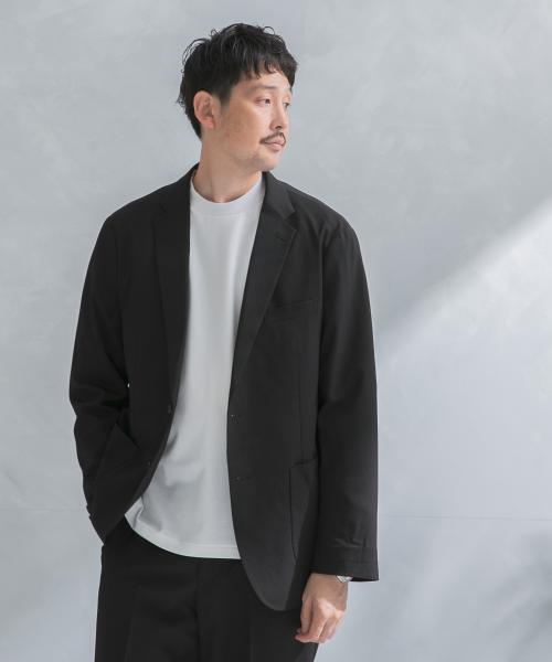 LIFE STYLE TAILOR　カルゼストレッチコンフォータブルジャケット