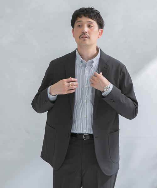 LIFE STYLE TAILOR　カルゼストレッチコンフォータブルジャケット