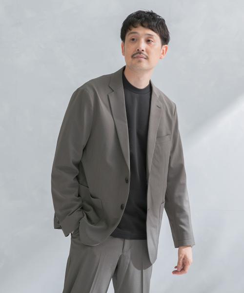 LIFE STYLE TAILOR　カルゼストレッチコンフォータブルジャケット