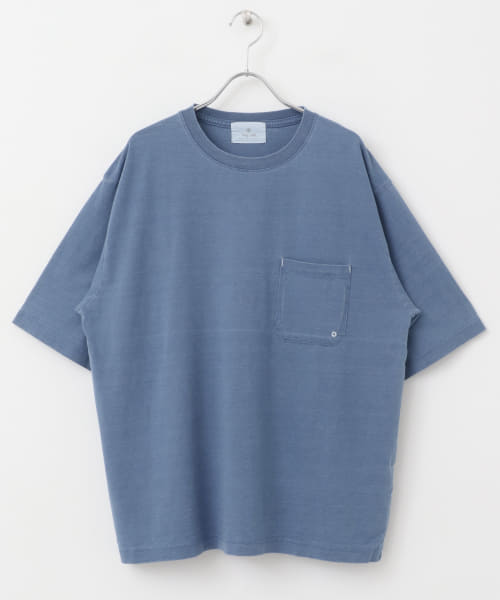 インディゴショートスリーブTシャツ