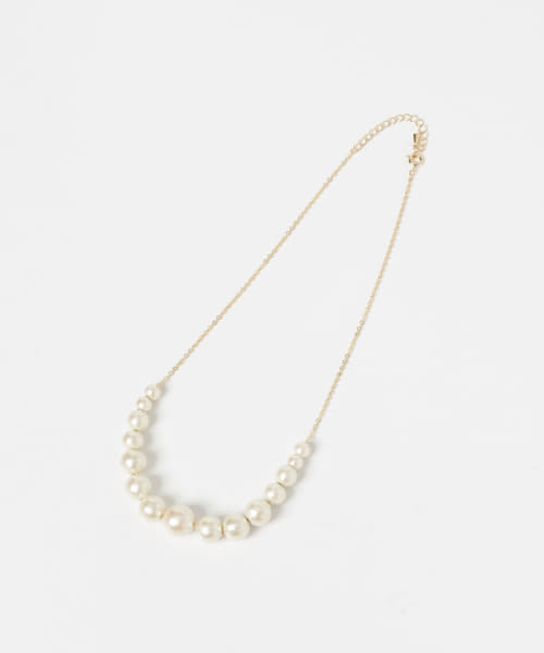 COUTURE MAISON　コットンパールハーフネックレス
