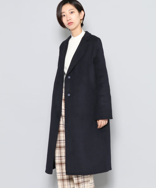 ダブルフェイスチェスターコート∴