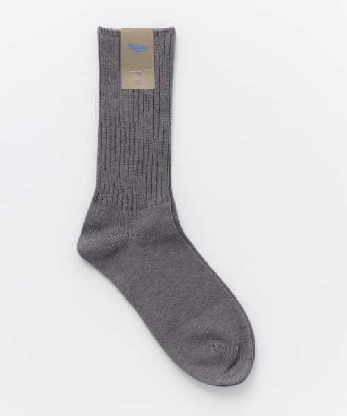 靴下屋　綿WOOL3×1リブベタソックス