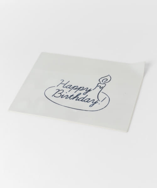 岩嵜紙器　Message HAPPY BIRTHDAY!