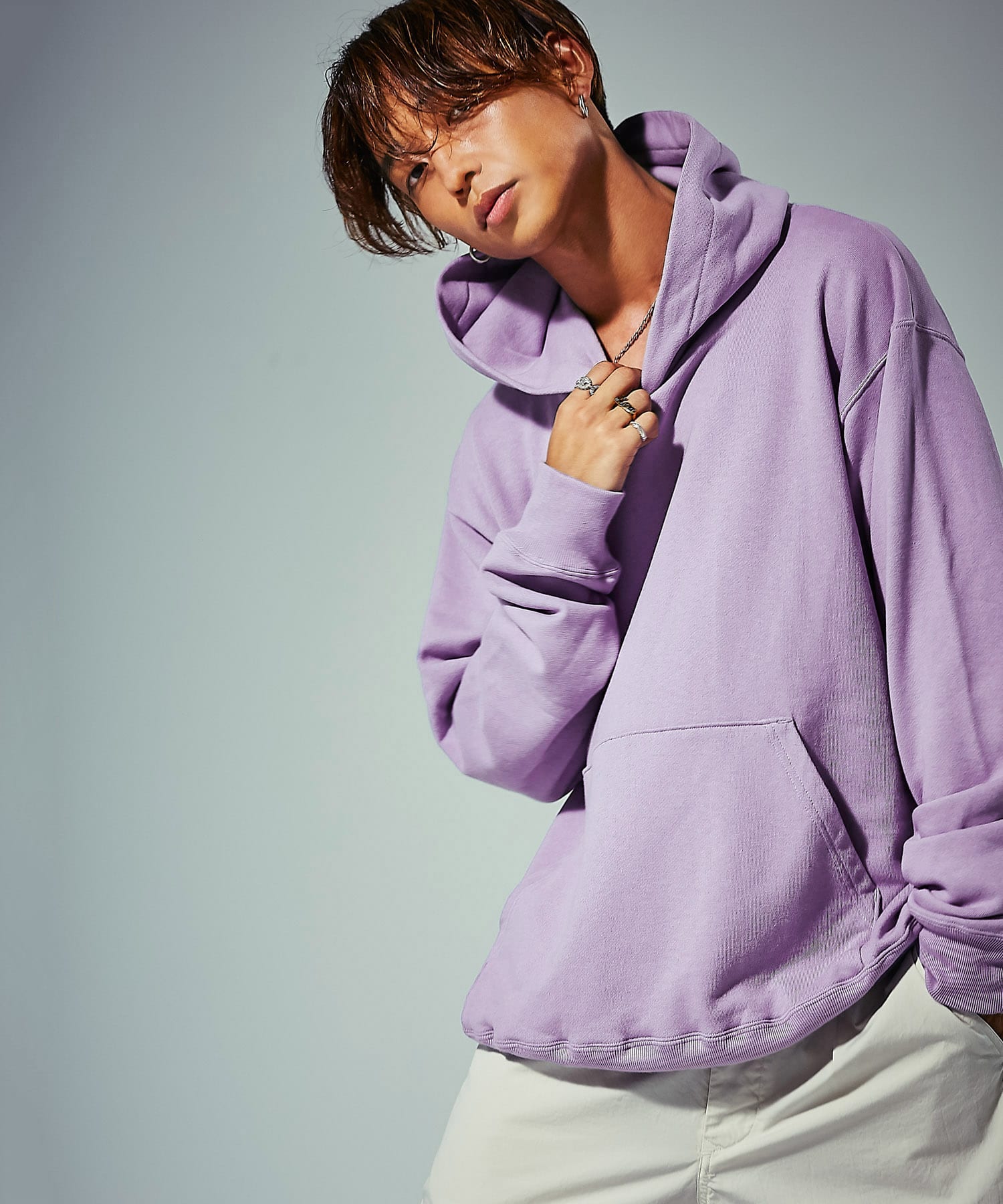 Taeyoung Boy×URBAN RESEARCH iD The C ロゴプリントパーカー[UI96 ...