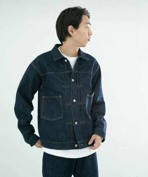 『ユニセックス』ordinary fits　DENIM JACKET 1st/onewash
