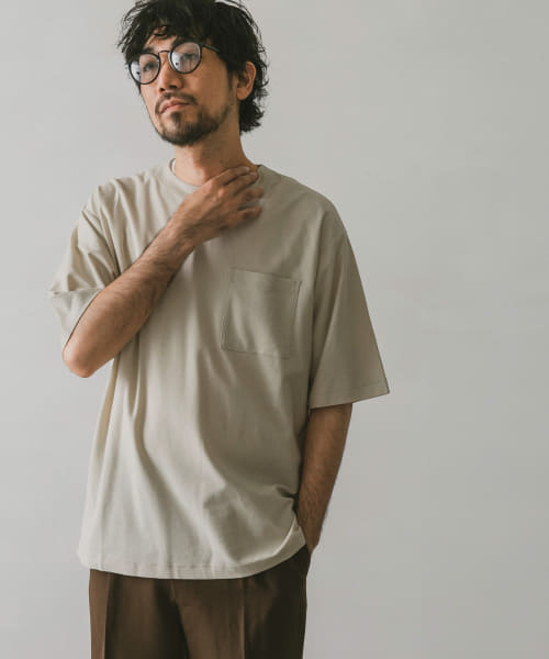 シルケットツイルTシャツ