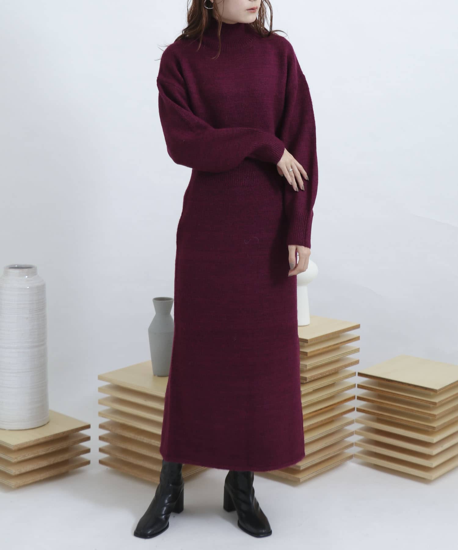 ストレッチアルパカニットワンピース 07 26a113 Urban Research公式ファッション通販