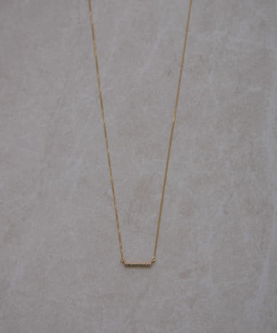 ff by decor urban research　ダイヤバーネックレス