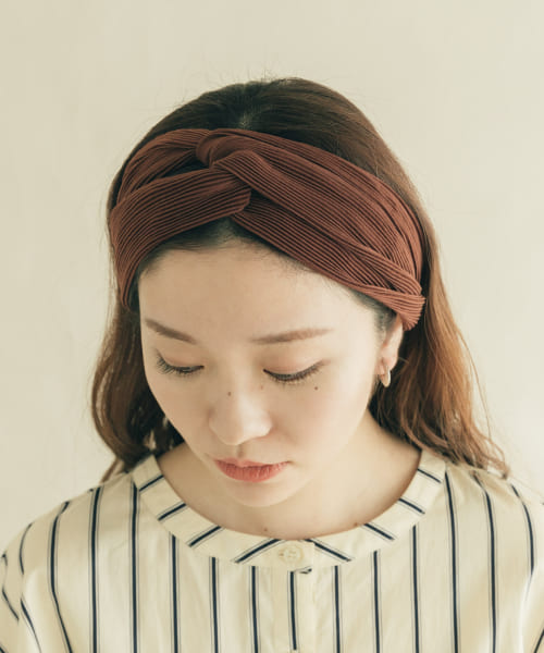 バックワイヤーリブヘアターバン
