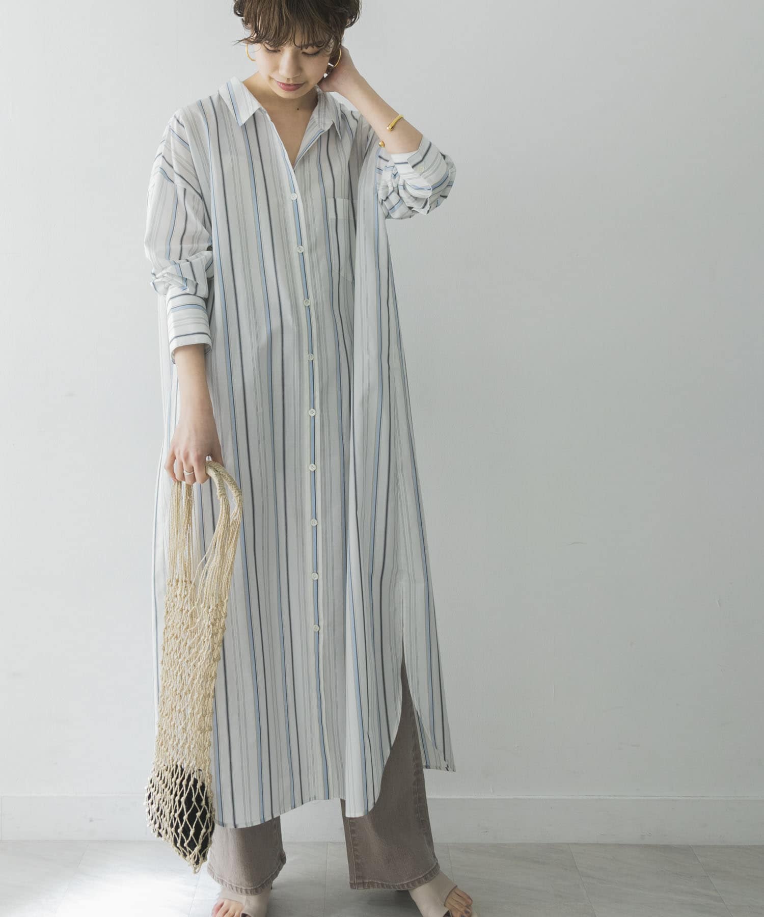 マキシシャツワンピース Ur14 26x006 Urban Research公式ファッション通販 マキシシャツワンピース Ur14 26x006 Urban Research公式ファッション通販