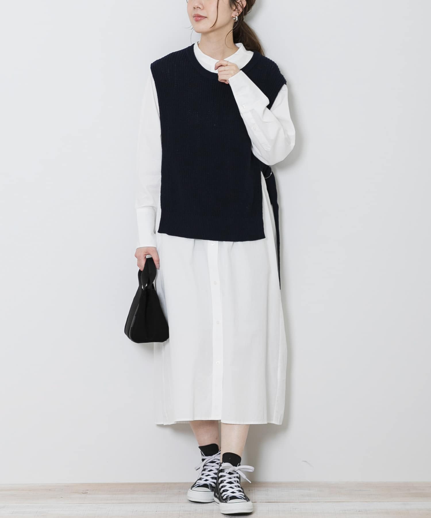 ニットベストxシャツワンピースセット La16 26r010 Urban Research公式ファッション通販