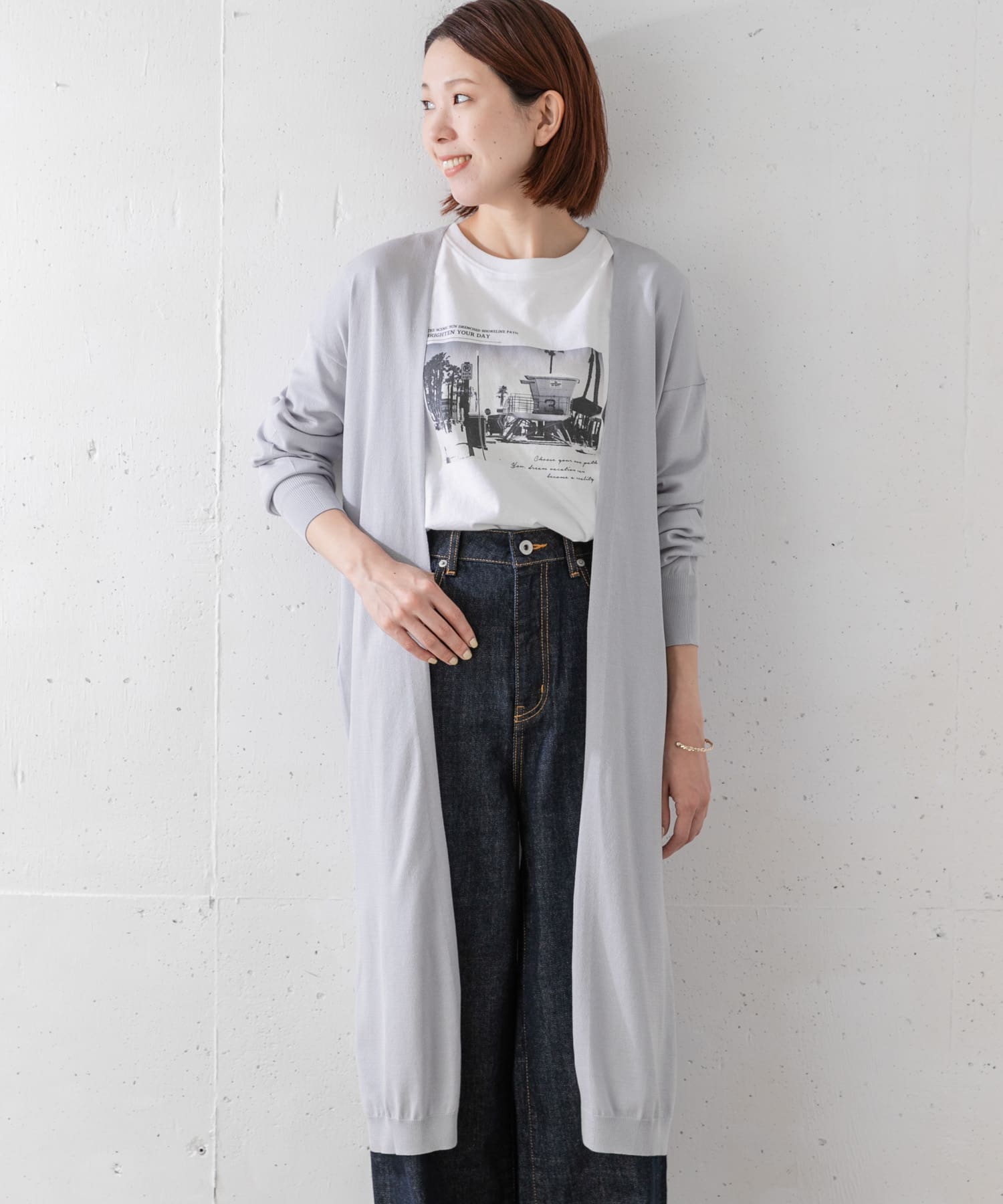 Uvカット 機能付きリラックスロングカーディガン La16 22k015 Urban Research公式ファッション通販