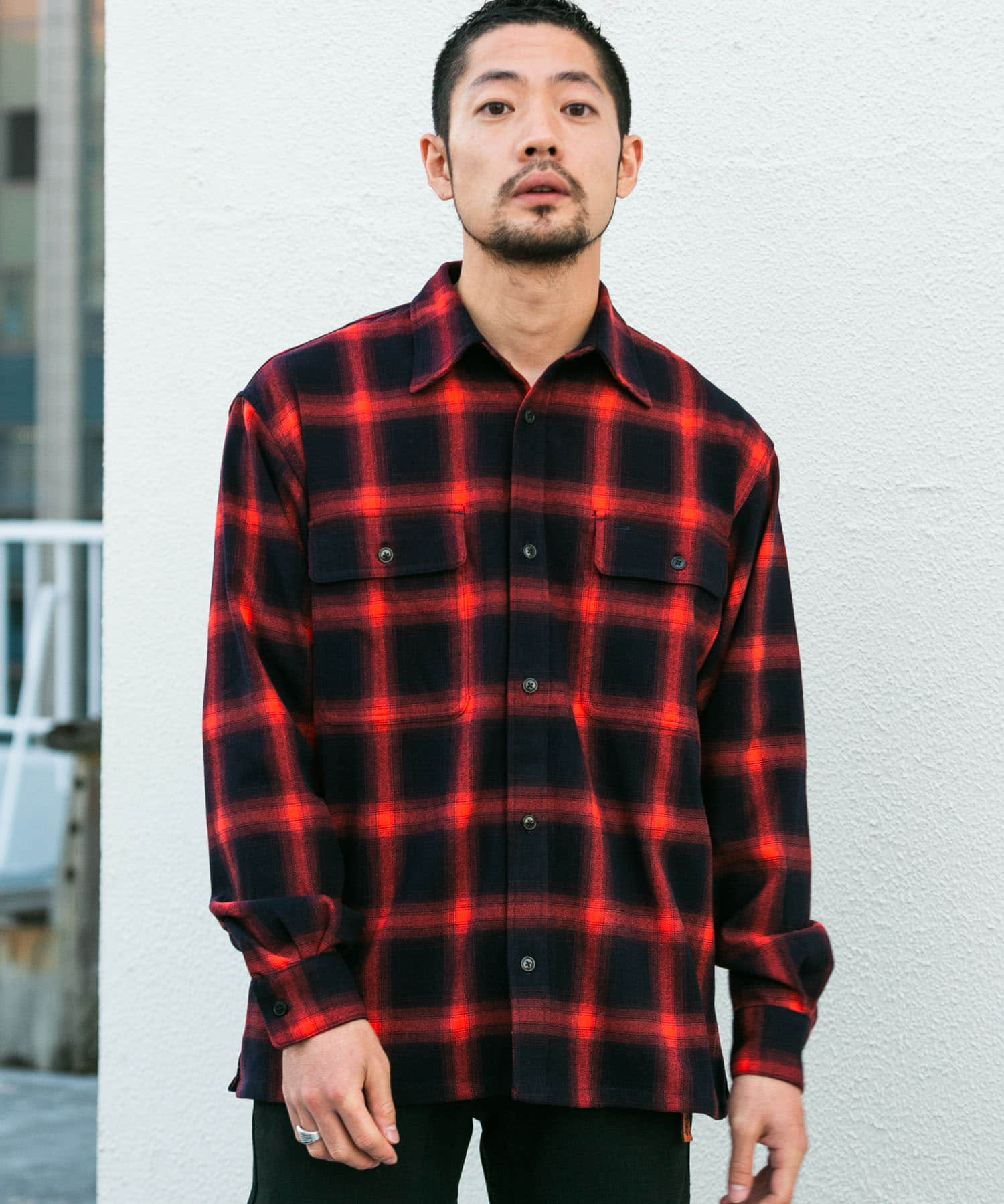 XLサイズあり』ヘビーネルオンブレチェックワークシャツ[RA17-13M100]｜URBAN RESEARCH公式ファッション通販