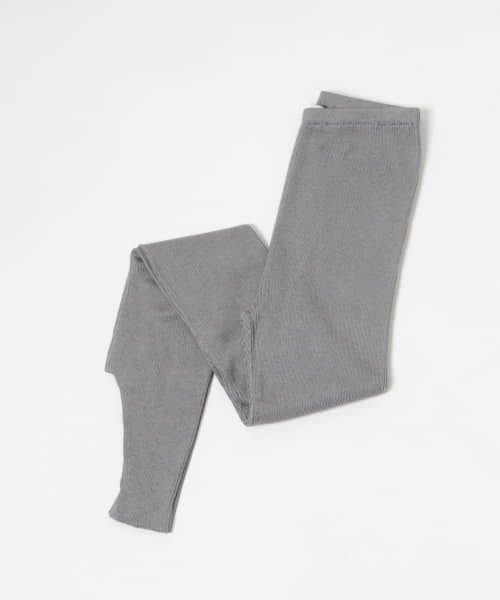 TAN　SOFT WOOL INNER LEGGINGS