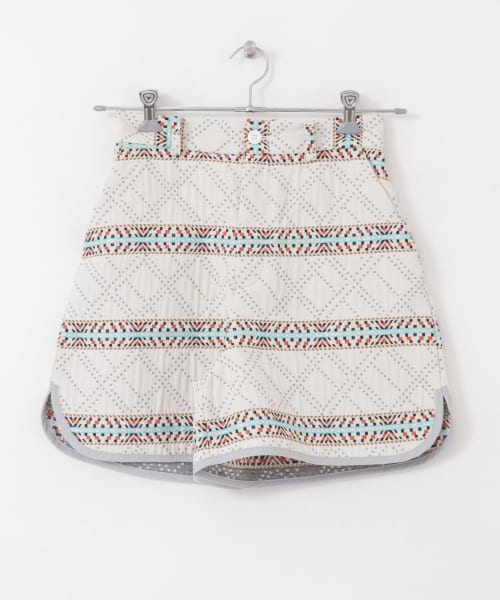 F/CE.　EMBROIDERED SHORT PANTS