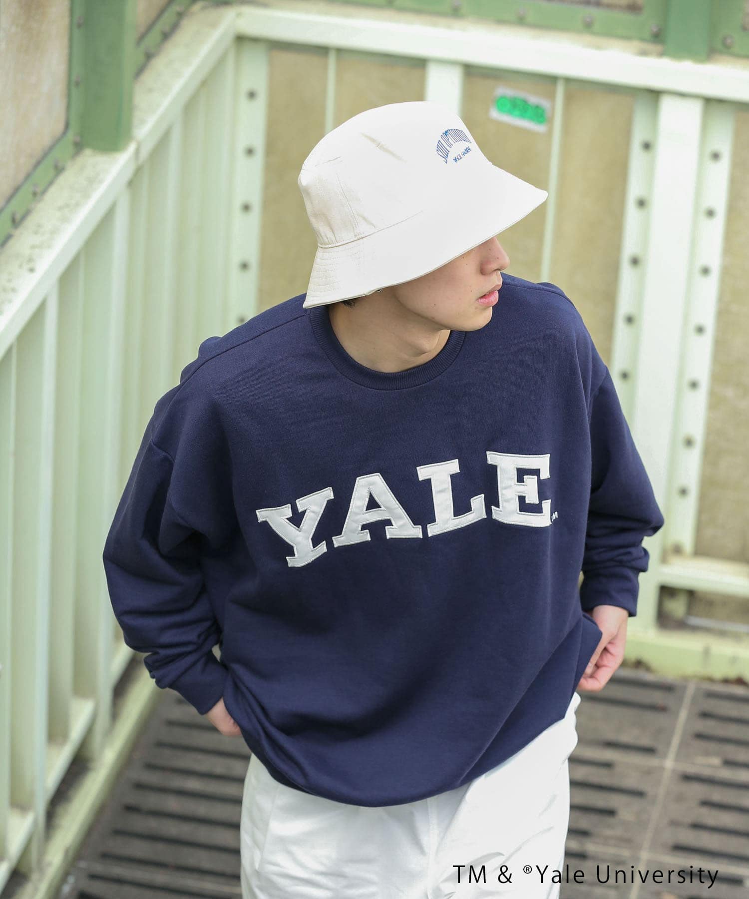別注』YALE×SENSEOFPLACE カレッジロゴスウェット[AA24-11B018]｜URBAN ...