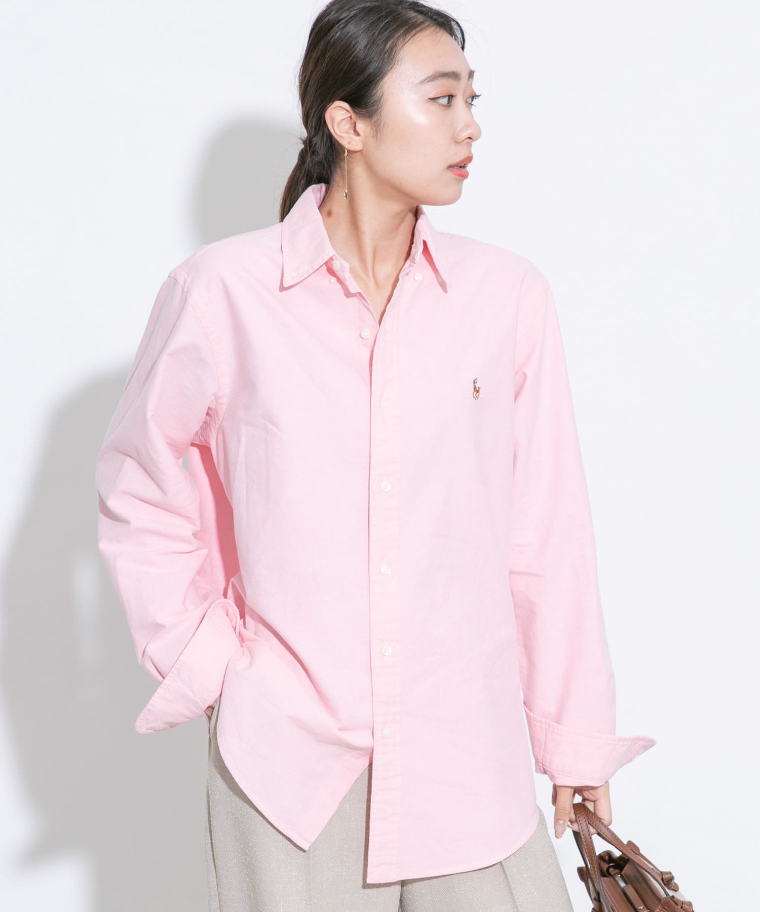 POLO RALPH LAUREN BUTTON DOWN OXFOR SHIRT[RL16820446-RL24]｜URBAN 