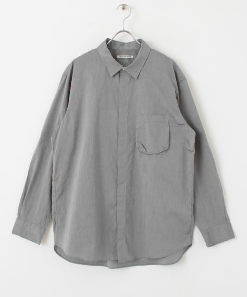 WORK NOT WORK　100/2  Fly Front Shirts
