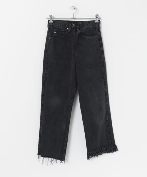 77circa　fringe denim pants 28