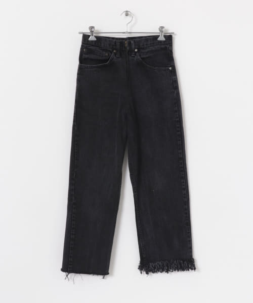 77circa　fringe denim pants 28