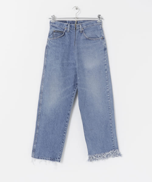 77circa　fringe denim pants 28