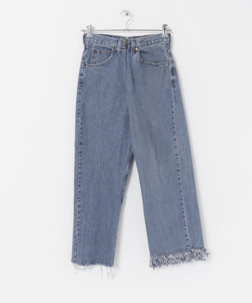77circa　fringe denim pants 28