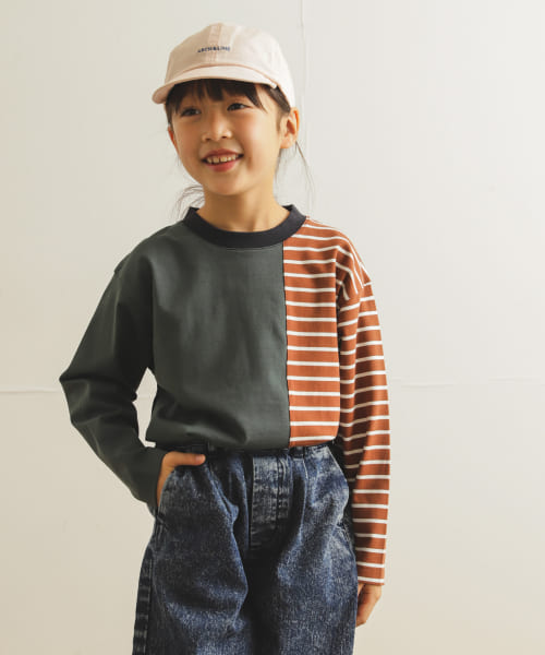ARCH&LINE　OGCLR COTTON CRAZY LONG-SLEEVE T-SHIRTS