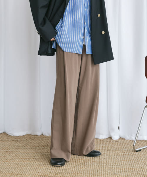 Couleur Meler なかじ　サイドタックスラックス