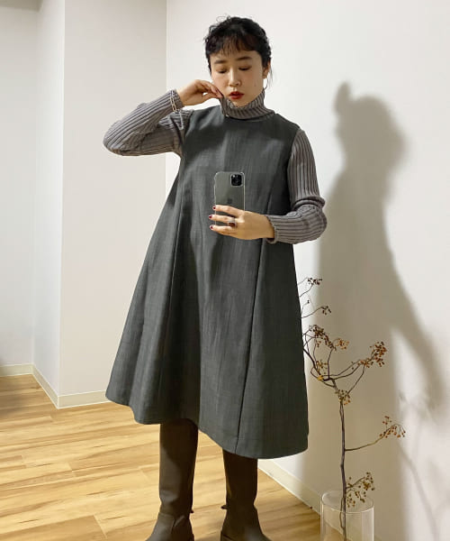 Couleur Meler imoko　テントラインワンピース