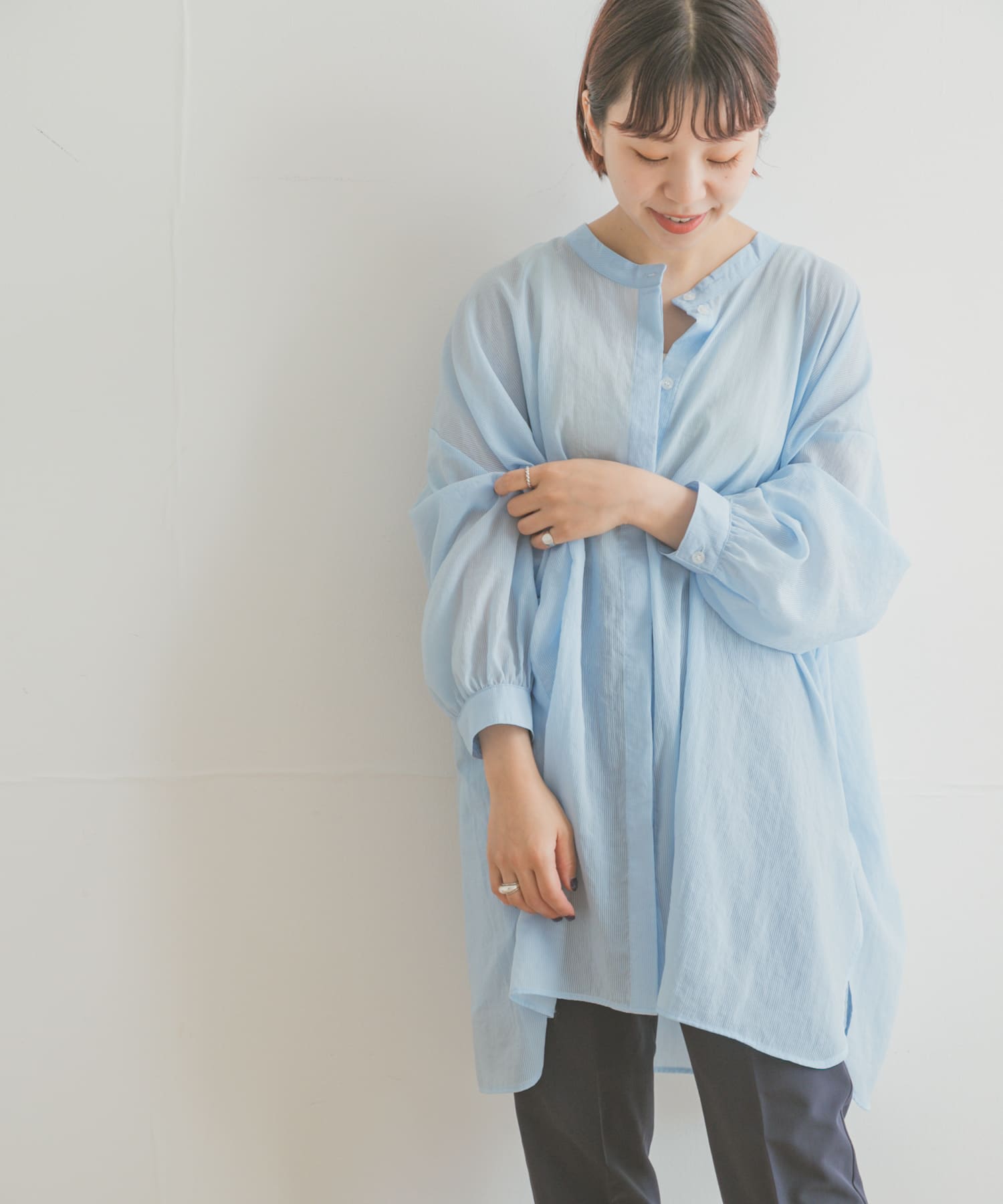 シアーストライプシャツ[IT26-23A006]｜URBAN RESEARCH公式ファッション通販