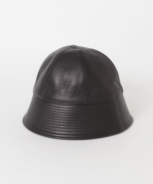 KIJIMA TAKAYUKI　COW LEATHER SAILOR HAT