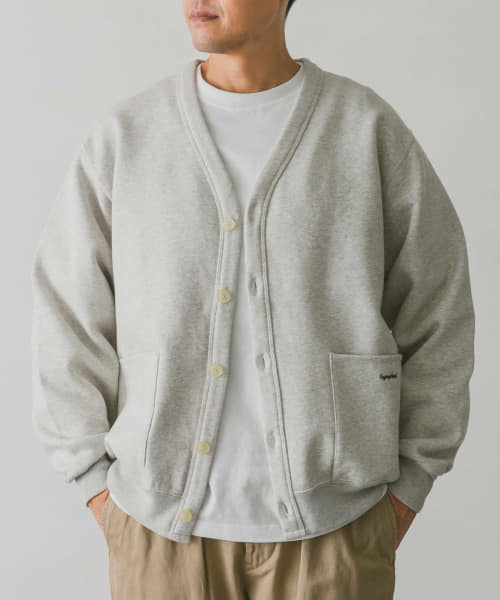 GYMPHLEX　V-NECK SWEAT CARDIGAN