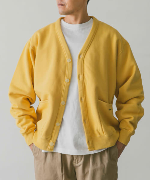 GYMPHLEX　V-NECK SWEAT CARDIGAN