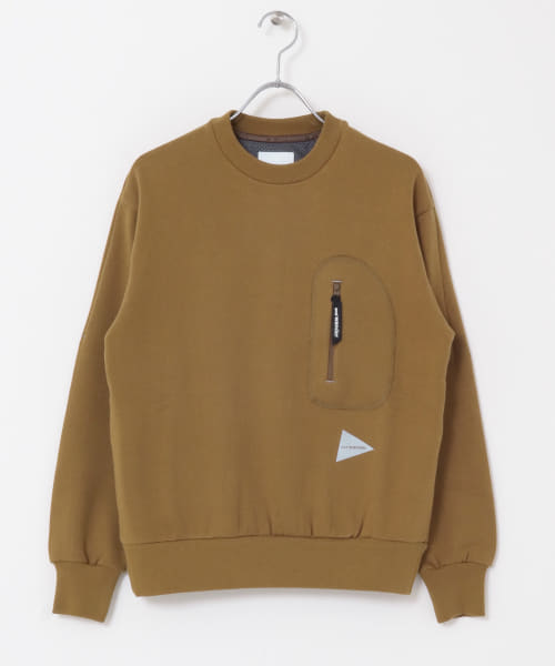 and wander　cotton wool sweat