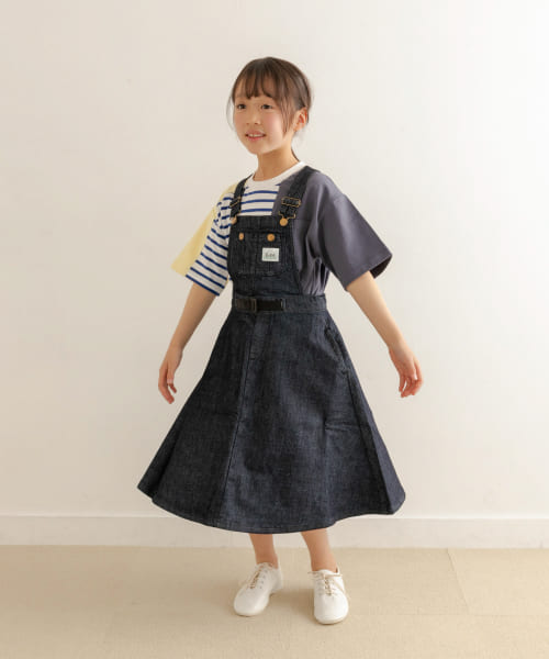 LEE KIDS　OUTDOORS OVERALL SKIRT