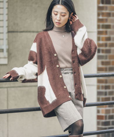 別注』TOWNCRAFT×Sonny Label ジャガードカーディガン[NM22F006-SM27 
