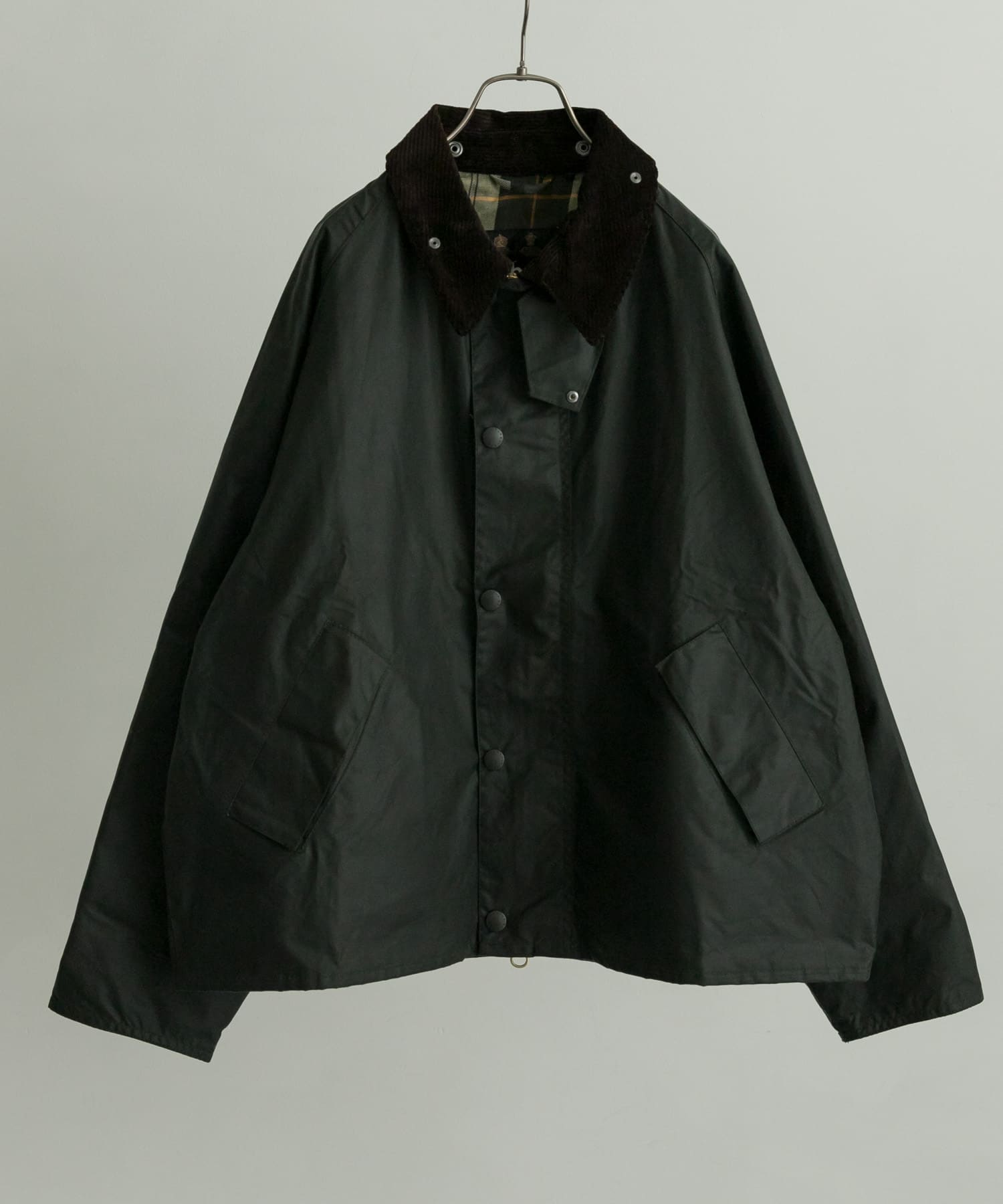 Barbour TRANSPORT WAX BLACK 40 サイズ 黒-