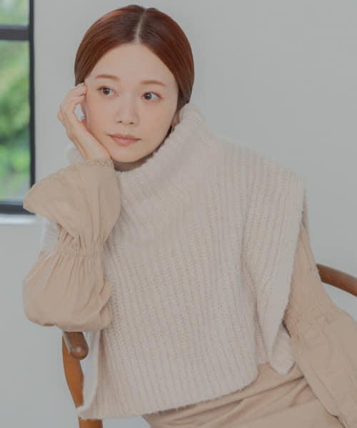 NaokoTakayamaコラボニットベスト