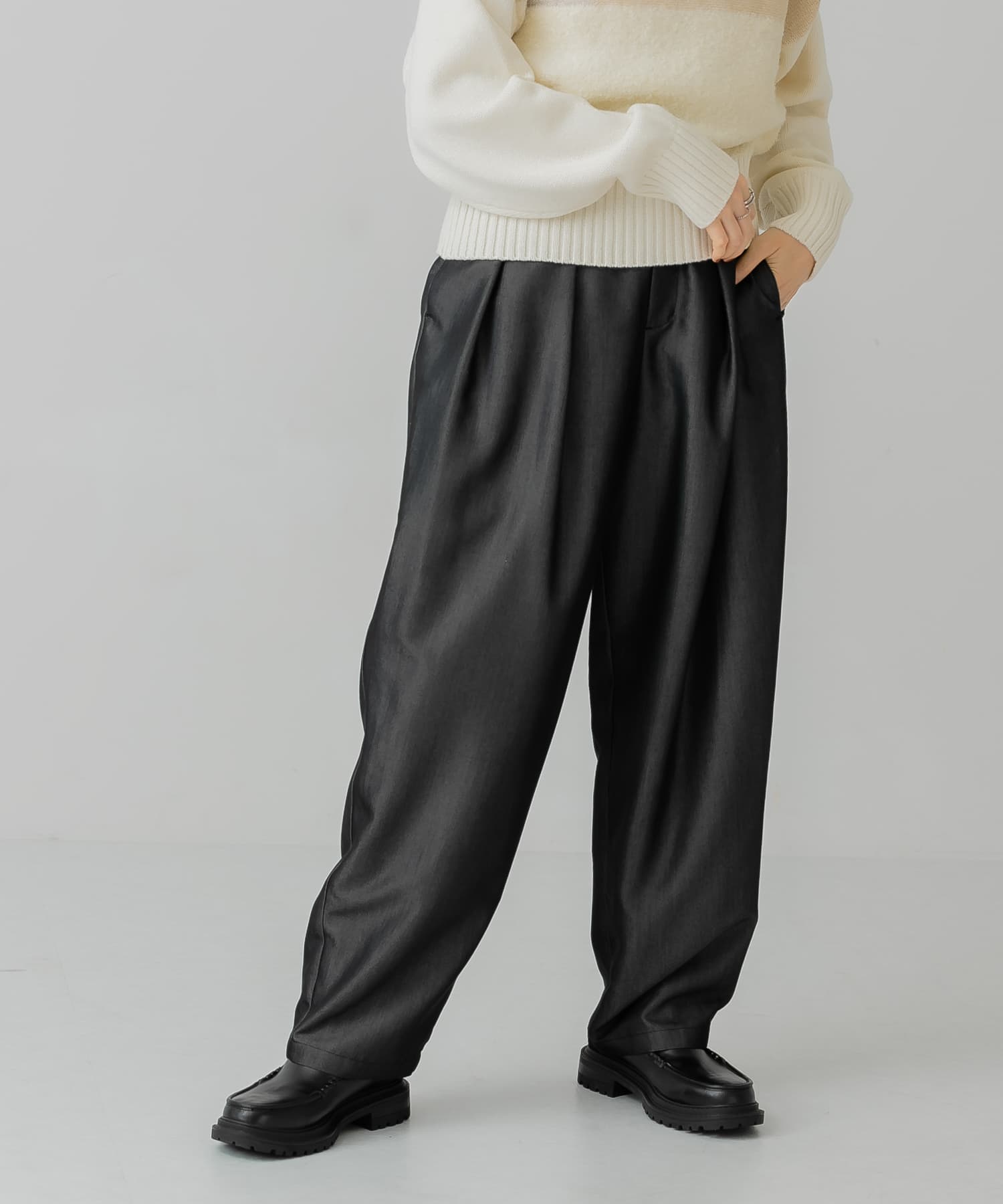 コクーンシルエットパンツ[KB27-24V180]｜URBAN RESEARCH公式